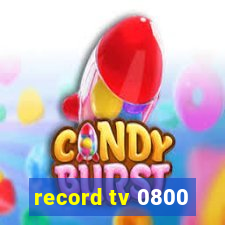 record tv 0800